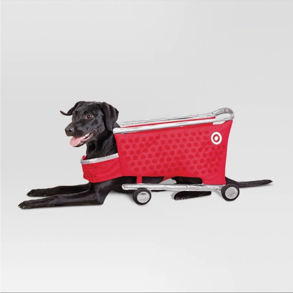 Target Boots & Barkley Red Shopping Cart Dog Costume